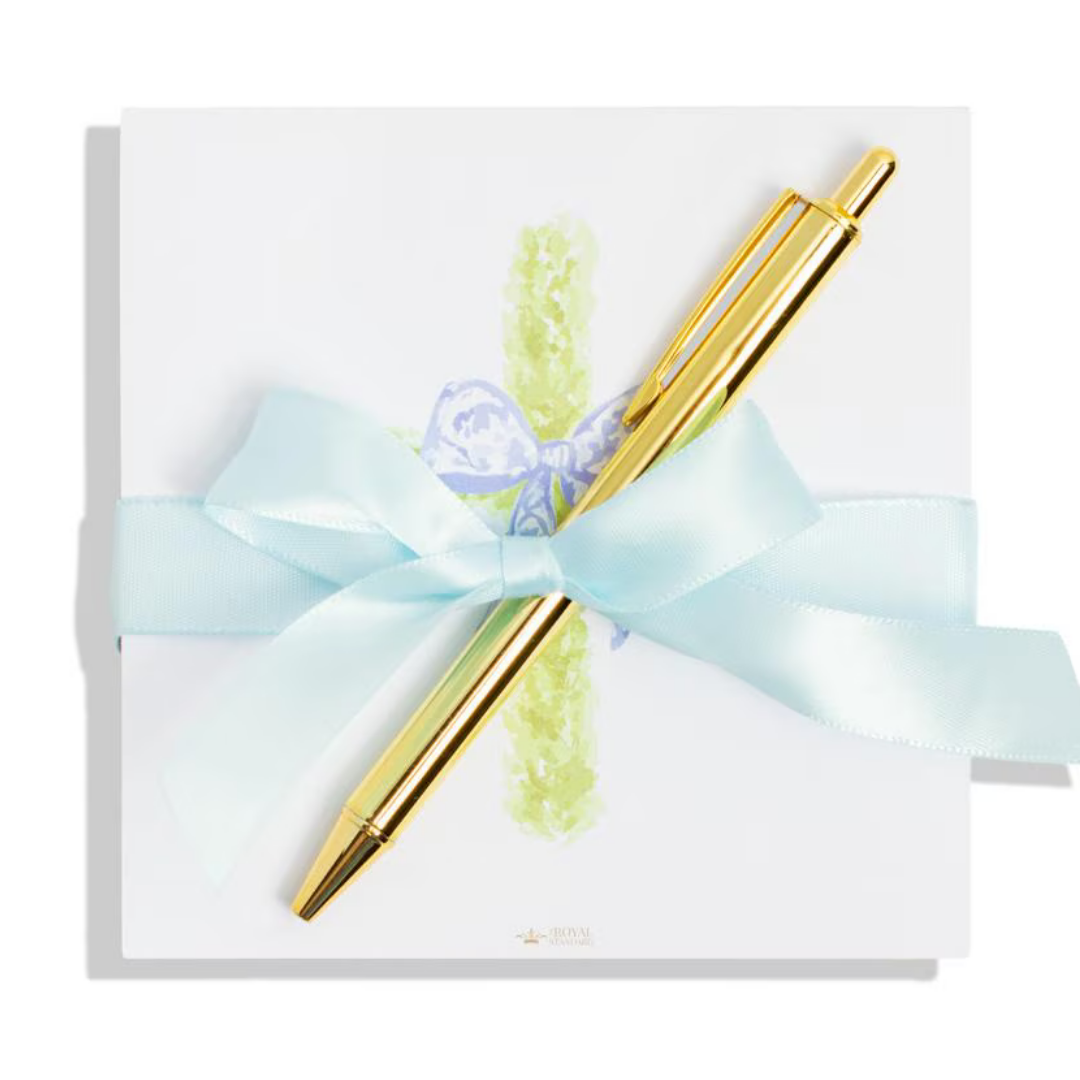 Boxwood Cross Notepad Set
