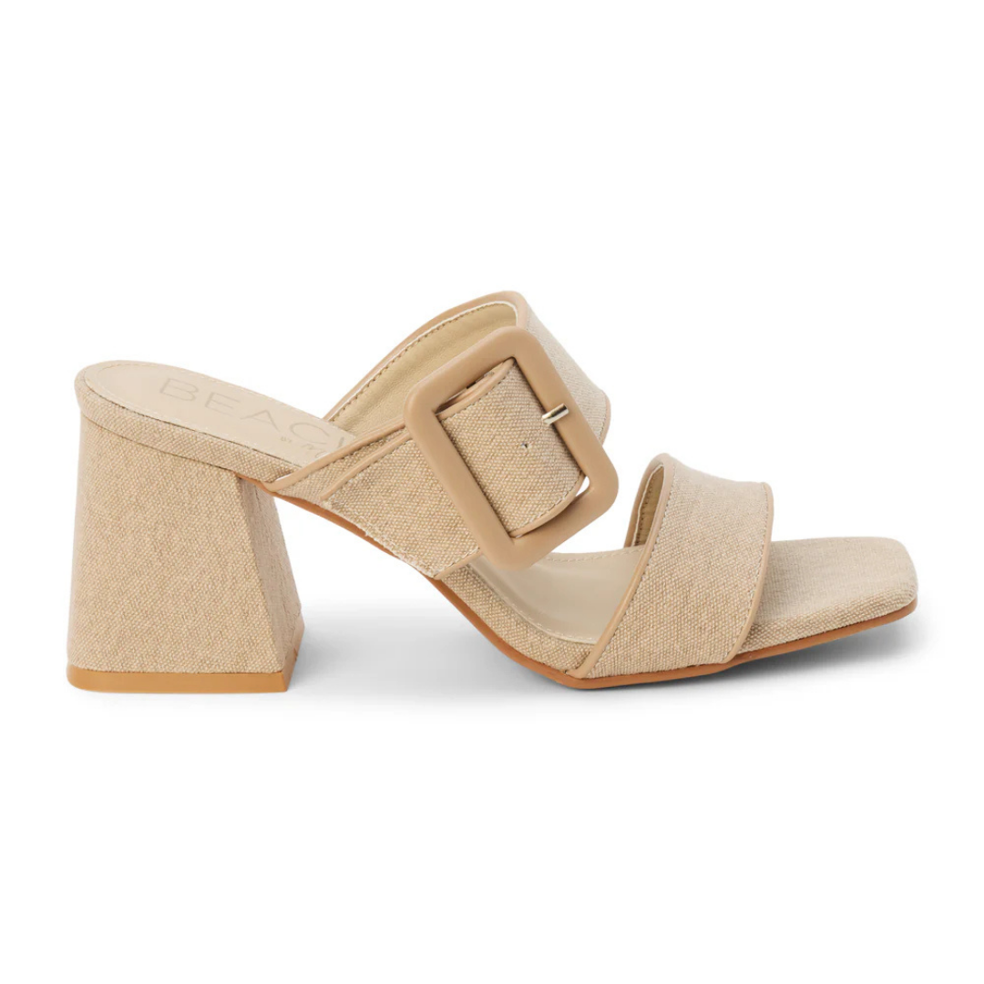 Lucy Heeled Sandal - Sand
