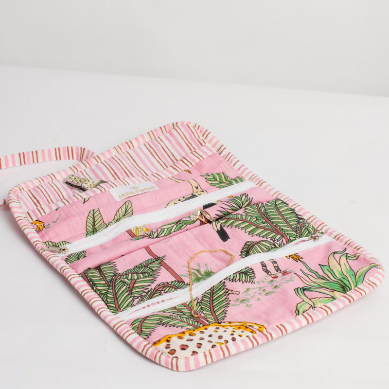 Liana Quilted Jewelry Roll