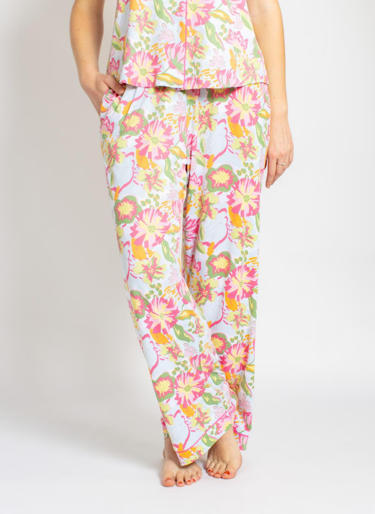 Summer Bouquet Pajama Set