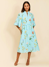 Carmen Midi Dress- Garden Waltz