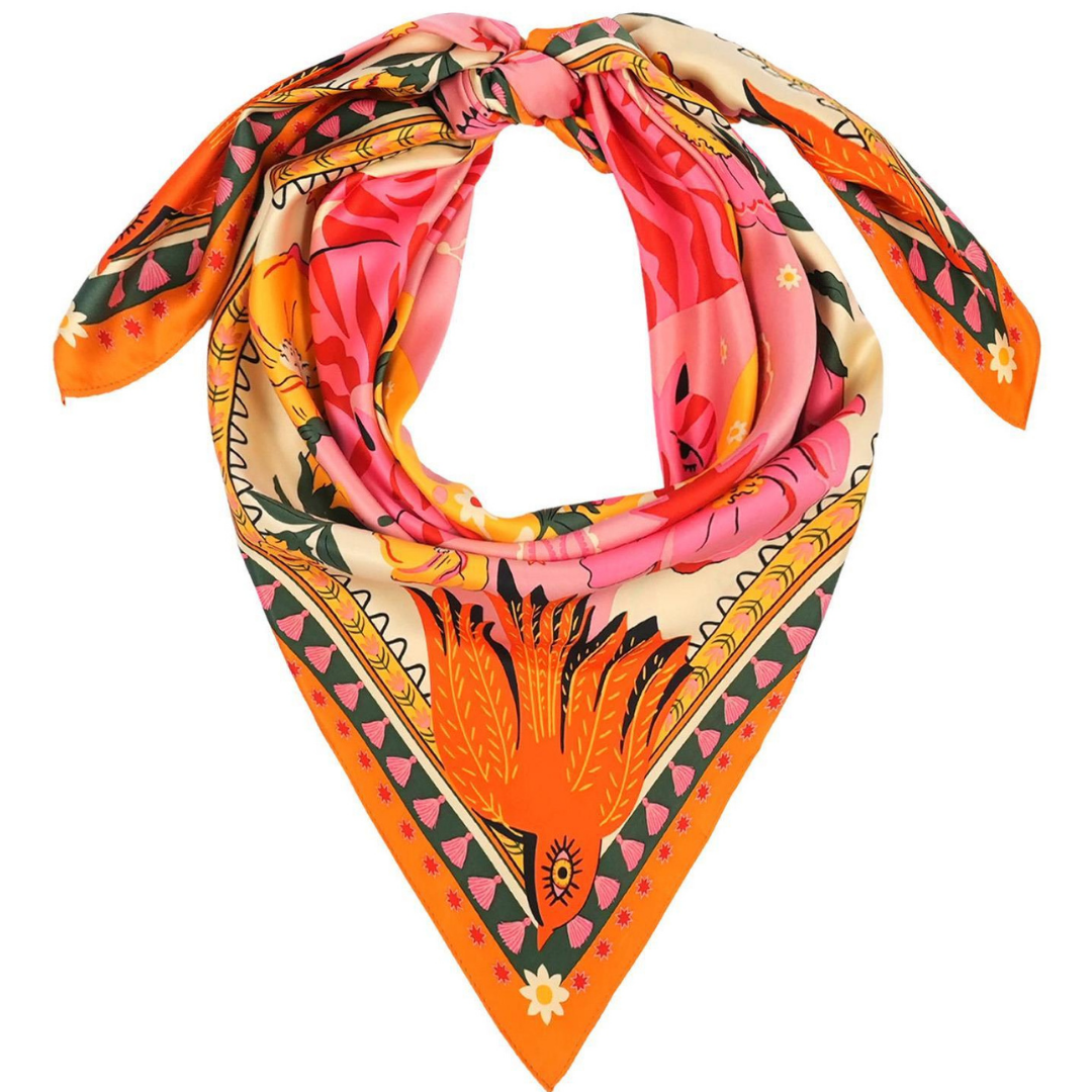 Bandidas Rose Large Scarf