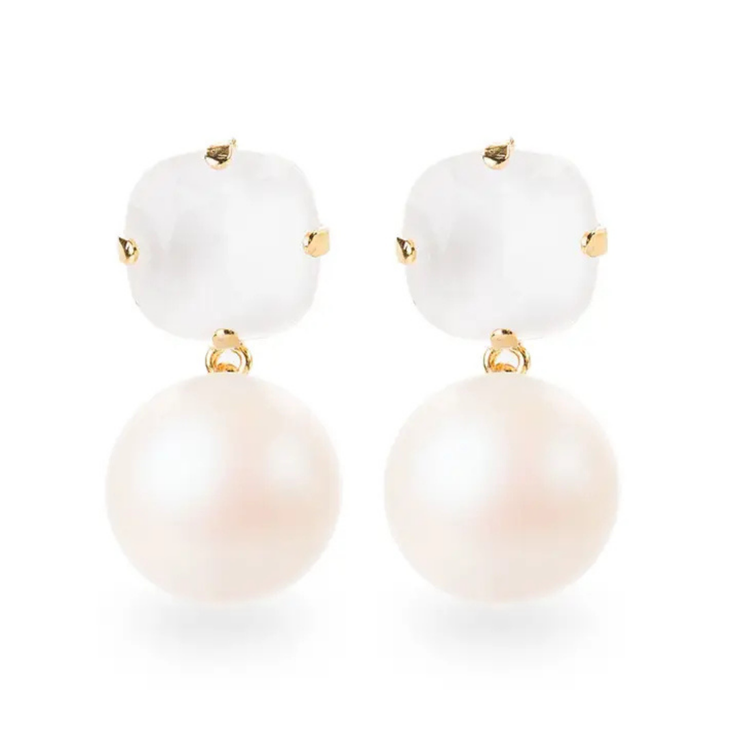 Jayne Drop Crystal Earrings