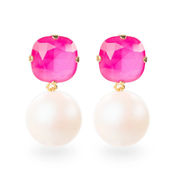Jayne Drop Crystal Earrings