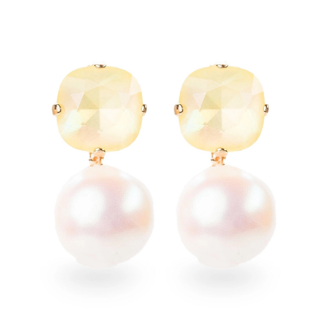 Jayne Drop Crystal Earrings