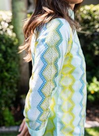 Jana Tunic Dress- Geo Stripe