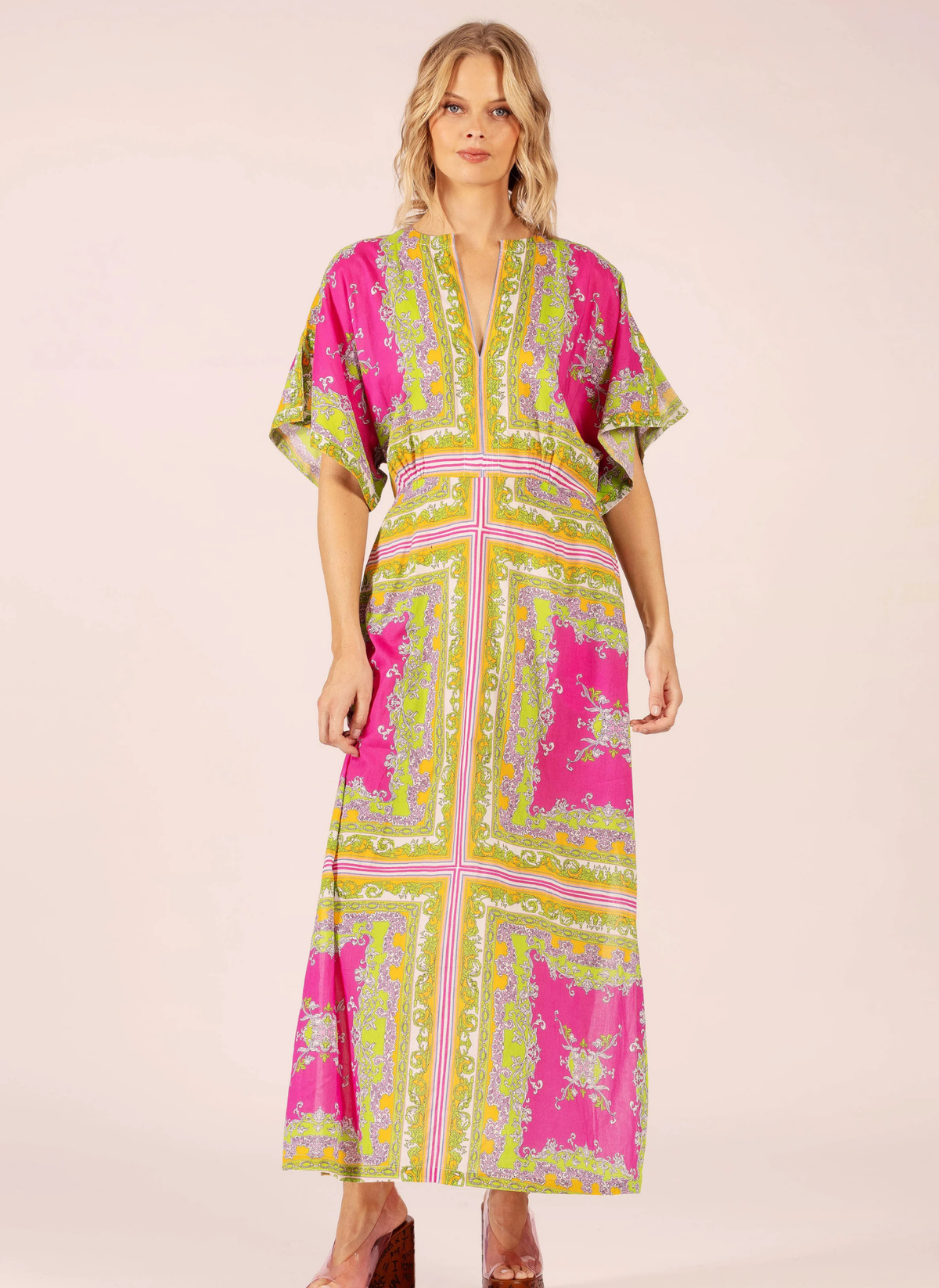 Norman Maxi - Aria Lime Pink