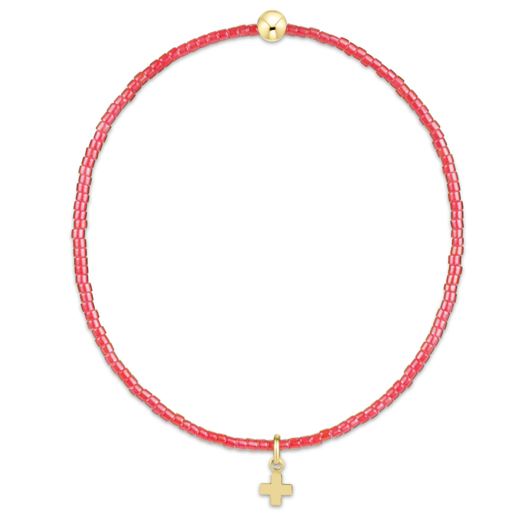 SS26 Hope Small Signature Cross Bracelet