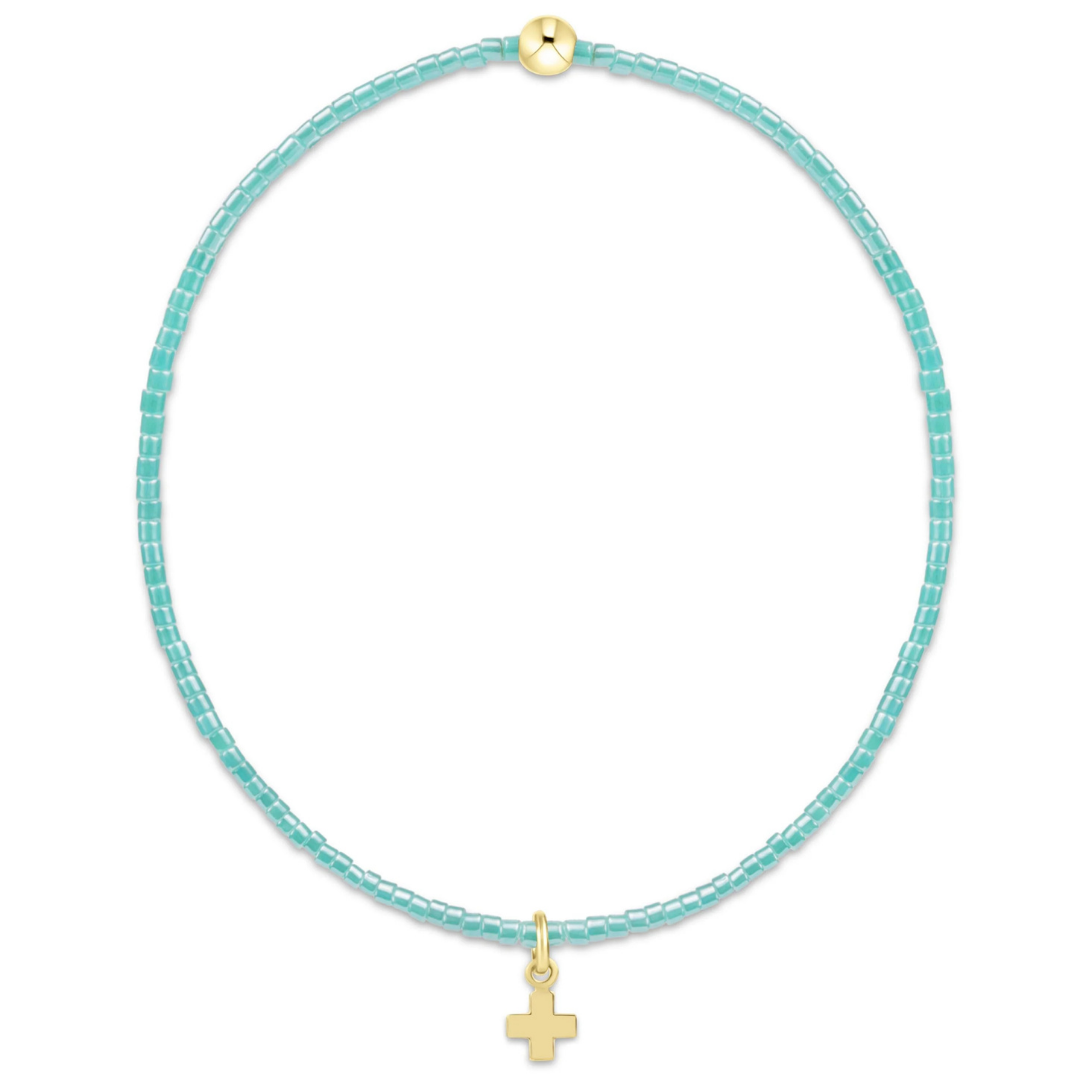 SS26 Hope Small Signature Cross Bracelet