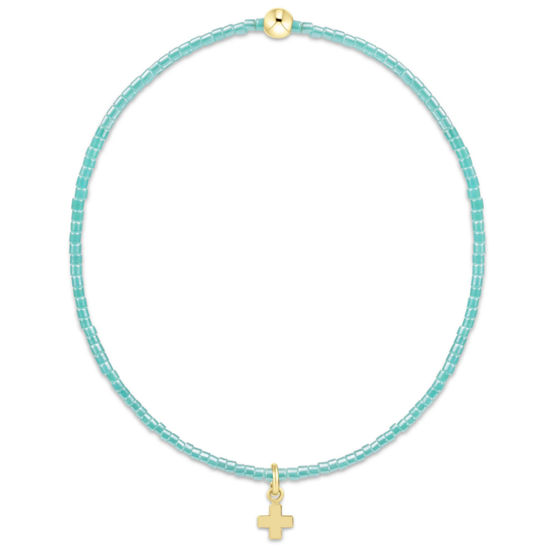 SS26 Hope Small Signature Cross Bracelet