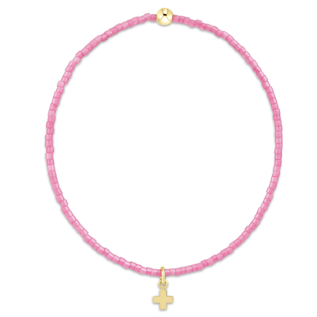 SS26 Hope Small Signature Cross Bracelet