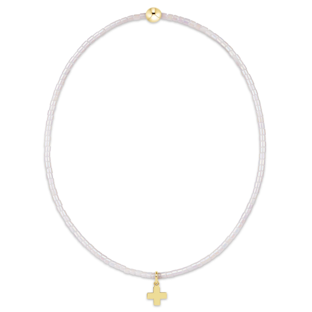 SS26 Hope Small Signature Cross Bracelet