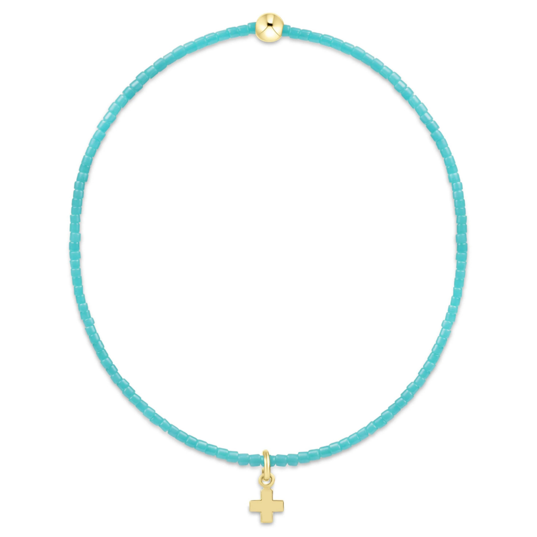 SS26 Hope Small Signature Cross Bracelet