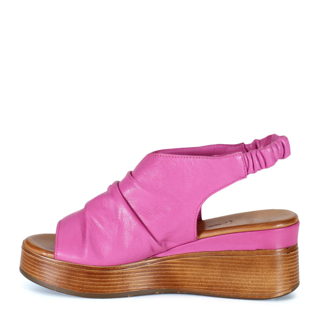 Small Town Sandal - Fuchsia