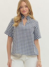 All American Gingham Top