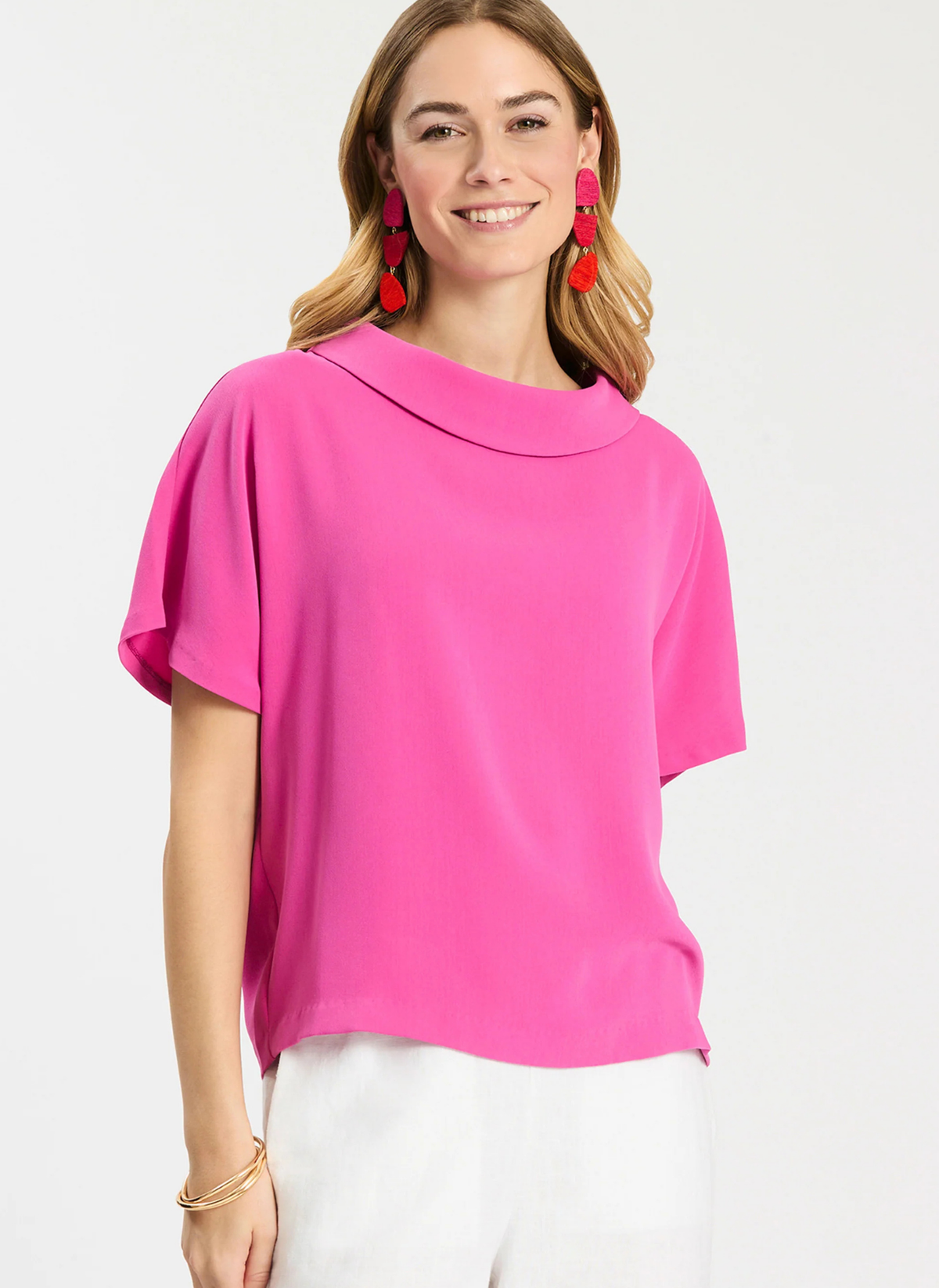 The Mary Top - Rose Violet