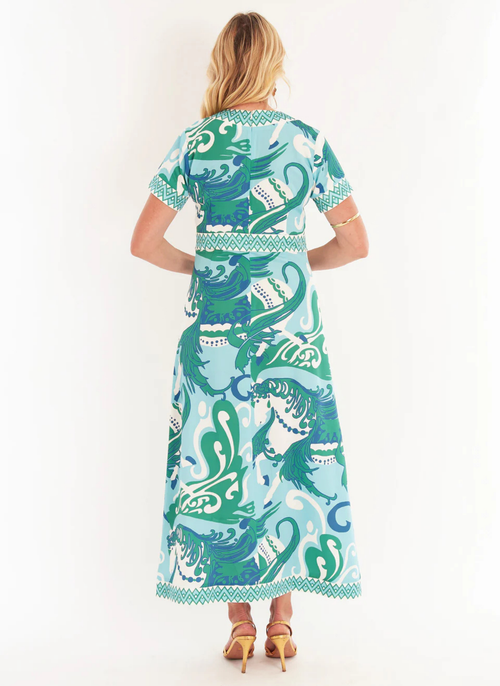 Leland Dress - Nouveau Robbins Egg