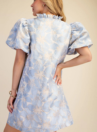 Lurex Flower Field Dress