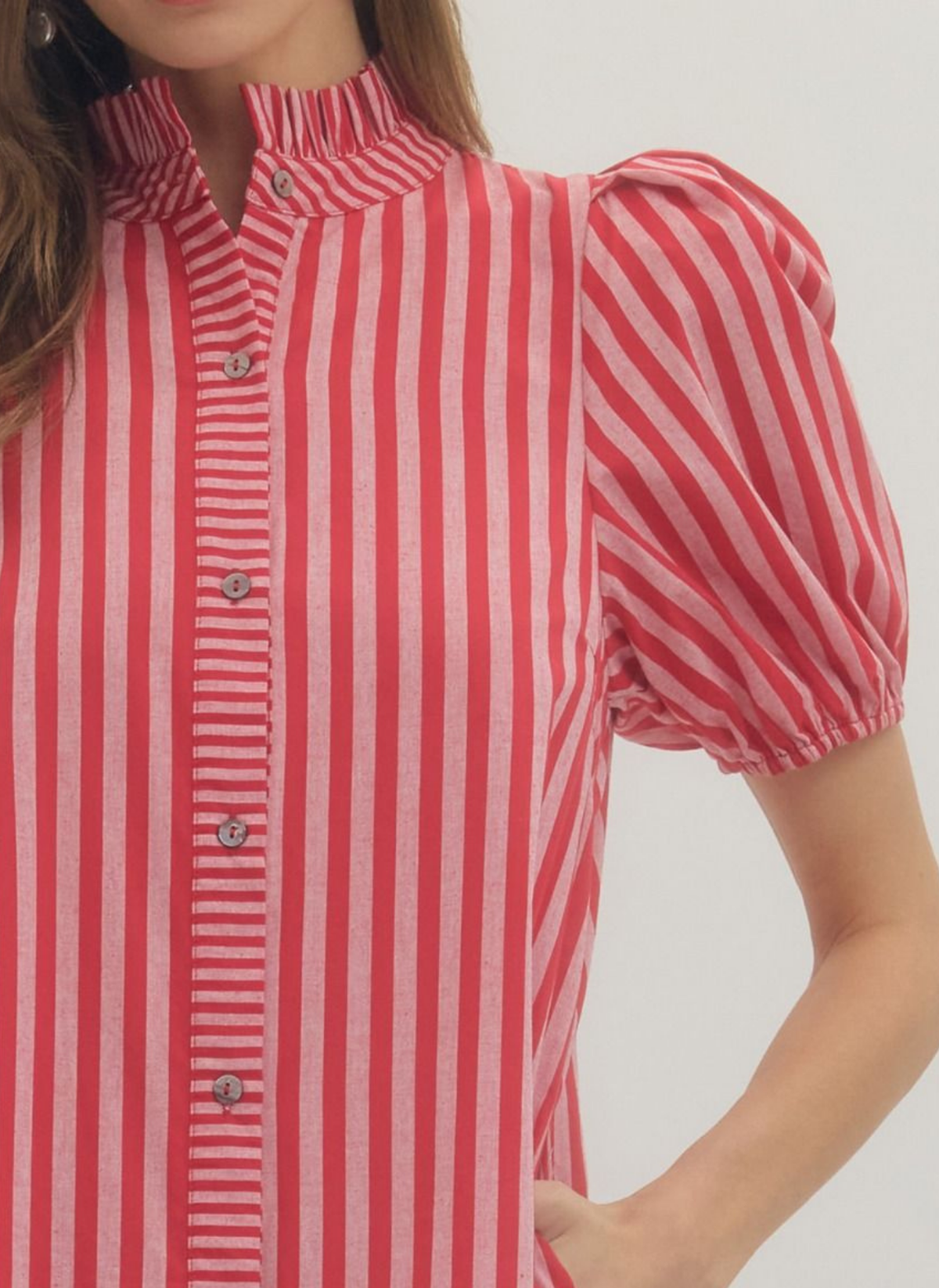 Americana Stripe Midi Dress