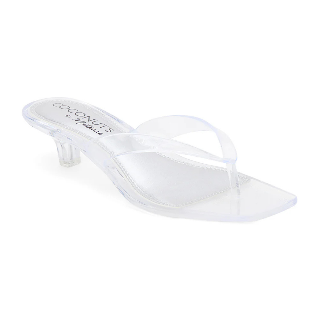 Margo Jelly Kitten Heel - Clear
