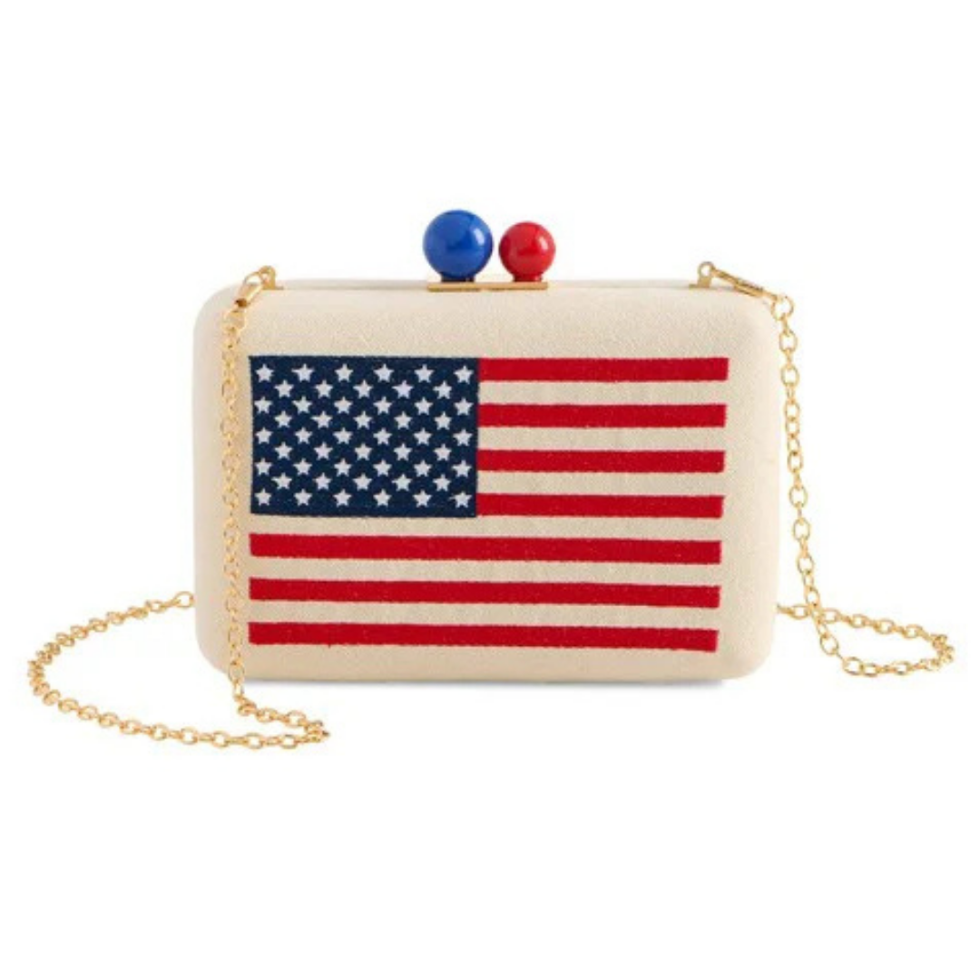 Americana Minaudiere Handbag