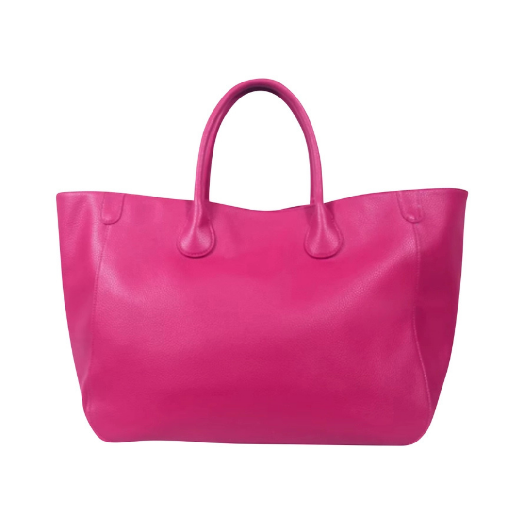 Madison Faux Leather Tote Bag