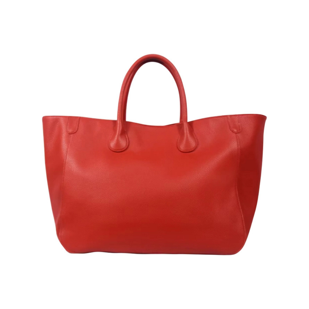 Madison Faux Leather Tote Bag