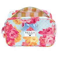 Quilted Cosmetic Travel Bag