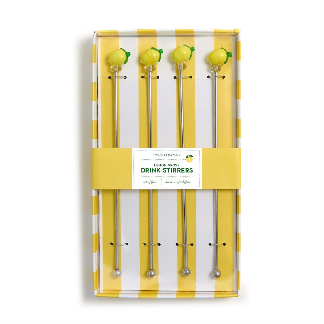 Lemon Drink Stirrer Set