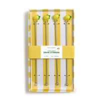 Lemon Drink Stirrer Set