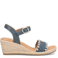 Inez Mini Wedge - Navy