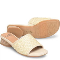 Sahara Woven Top Sandal - Tan