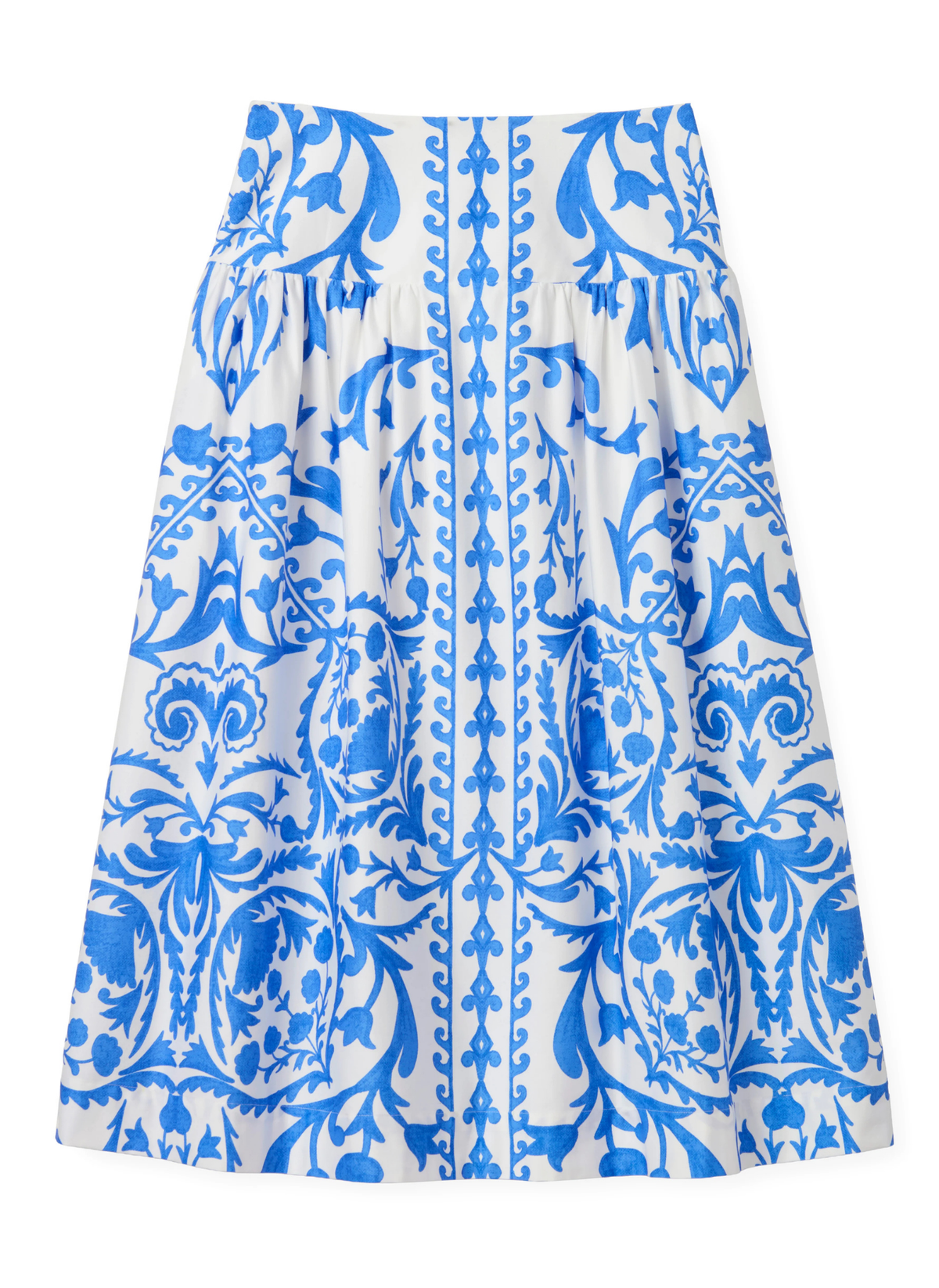 Georgia Skirt - Faraway Provence Blue