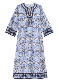 Yvonne Caftan - Blue Mist Bloom