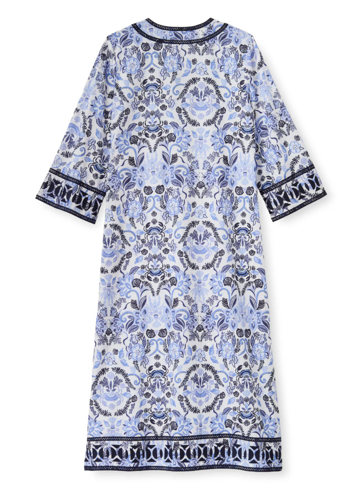 Yvonne Caftan - Blue Mist Bloom