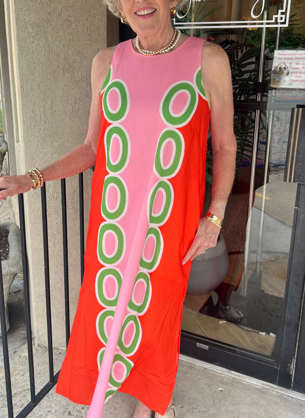 Column Midi Dress