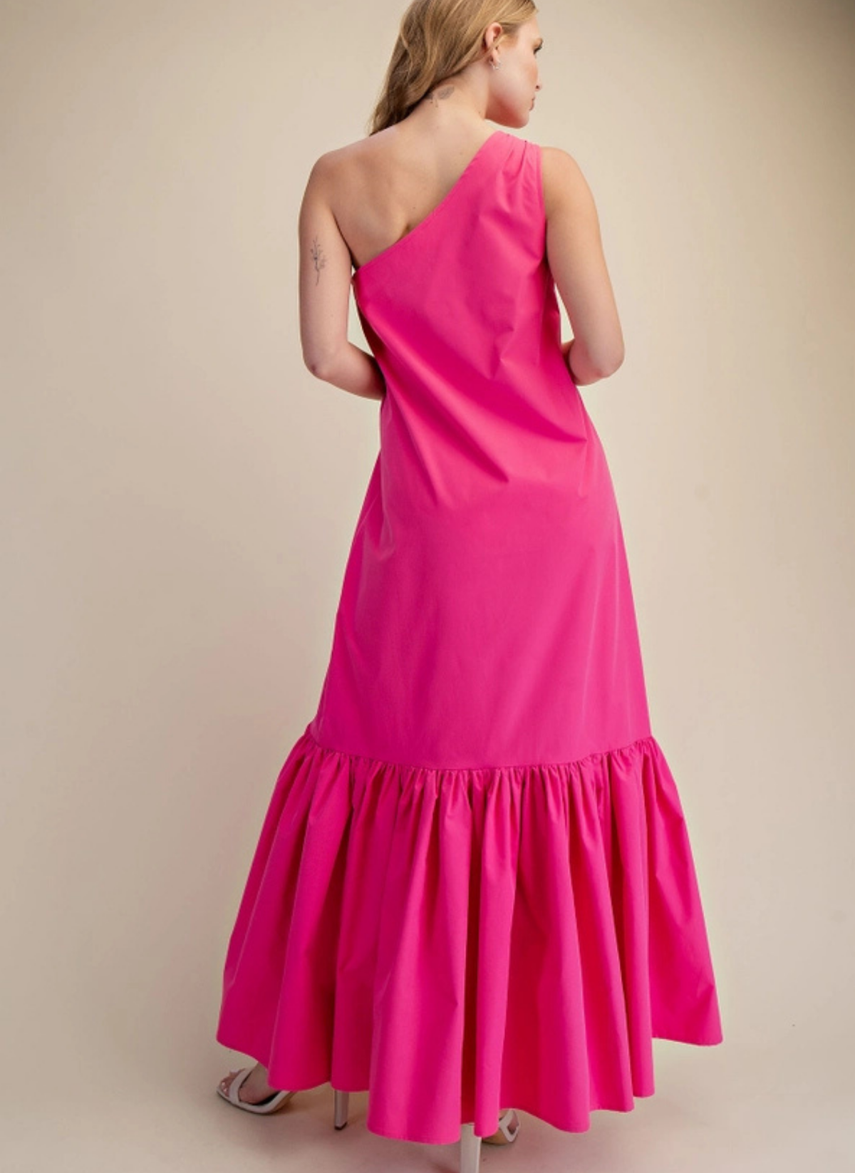 Isla One Shoulder Maxi Dress