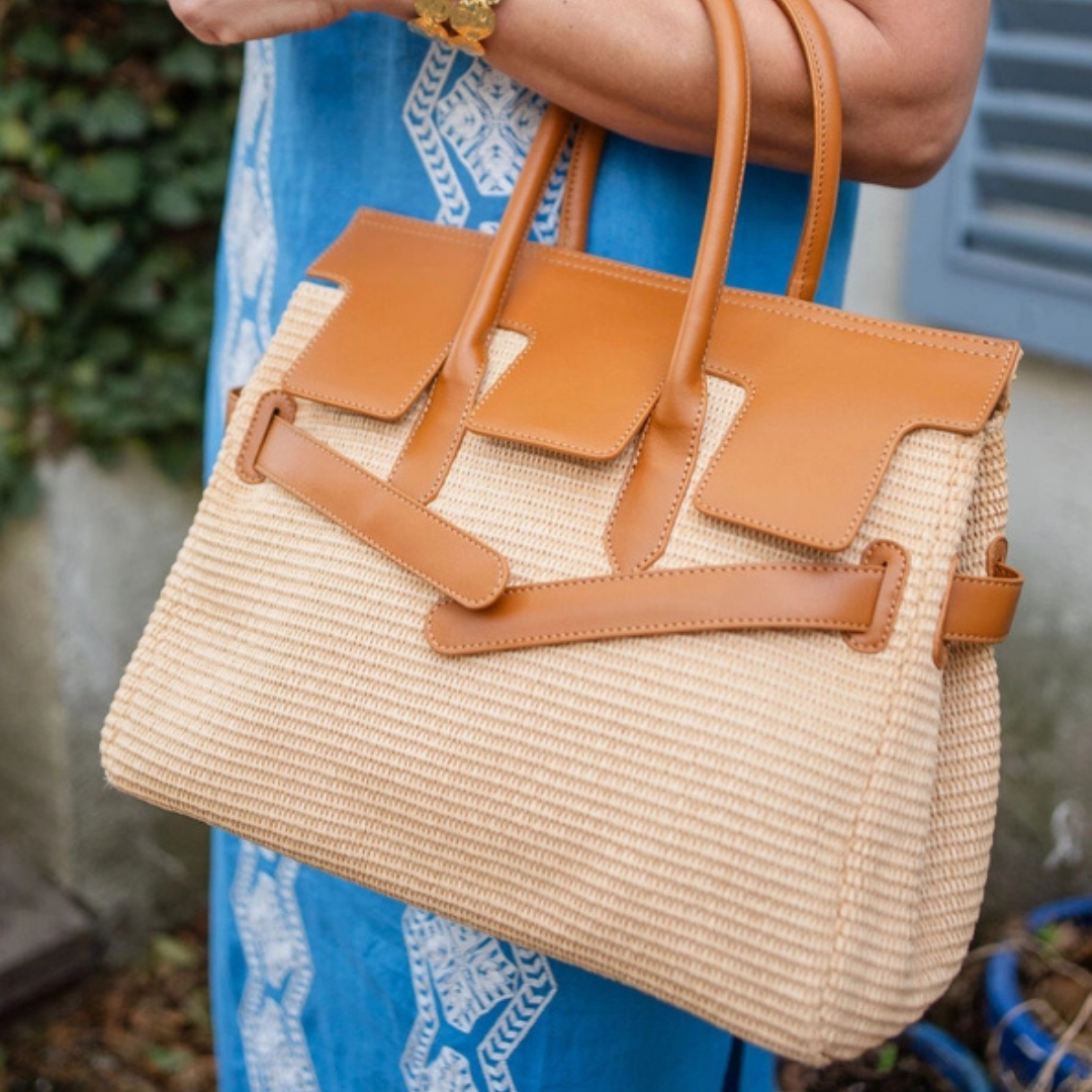 Stella Soft Rattan Handbag