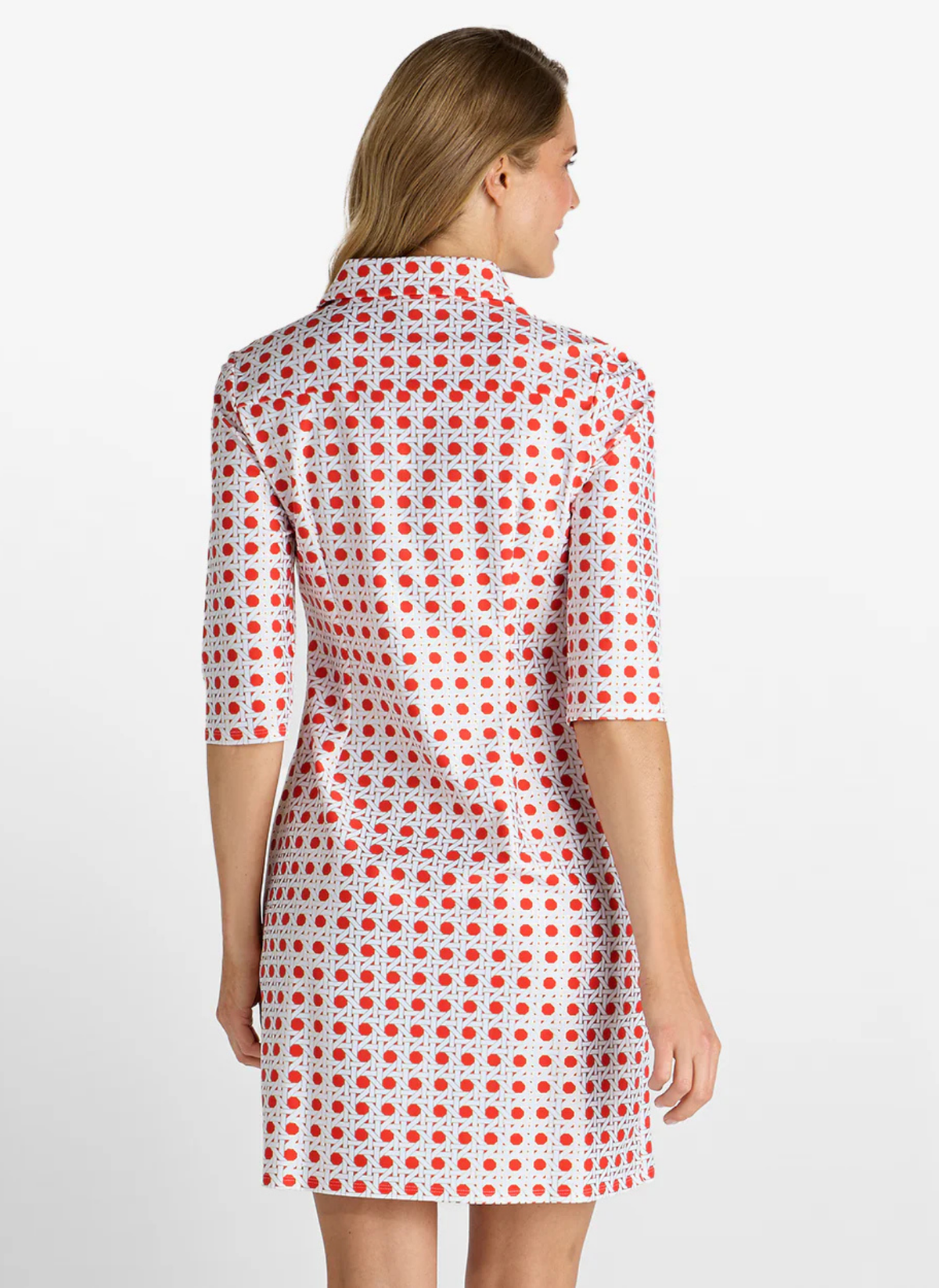 Susanna Dress - Rattan Aperol Gold
