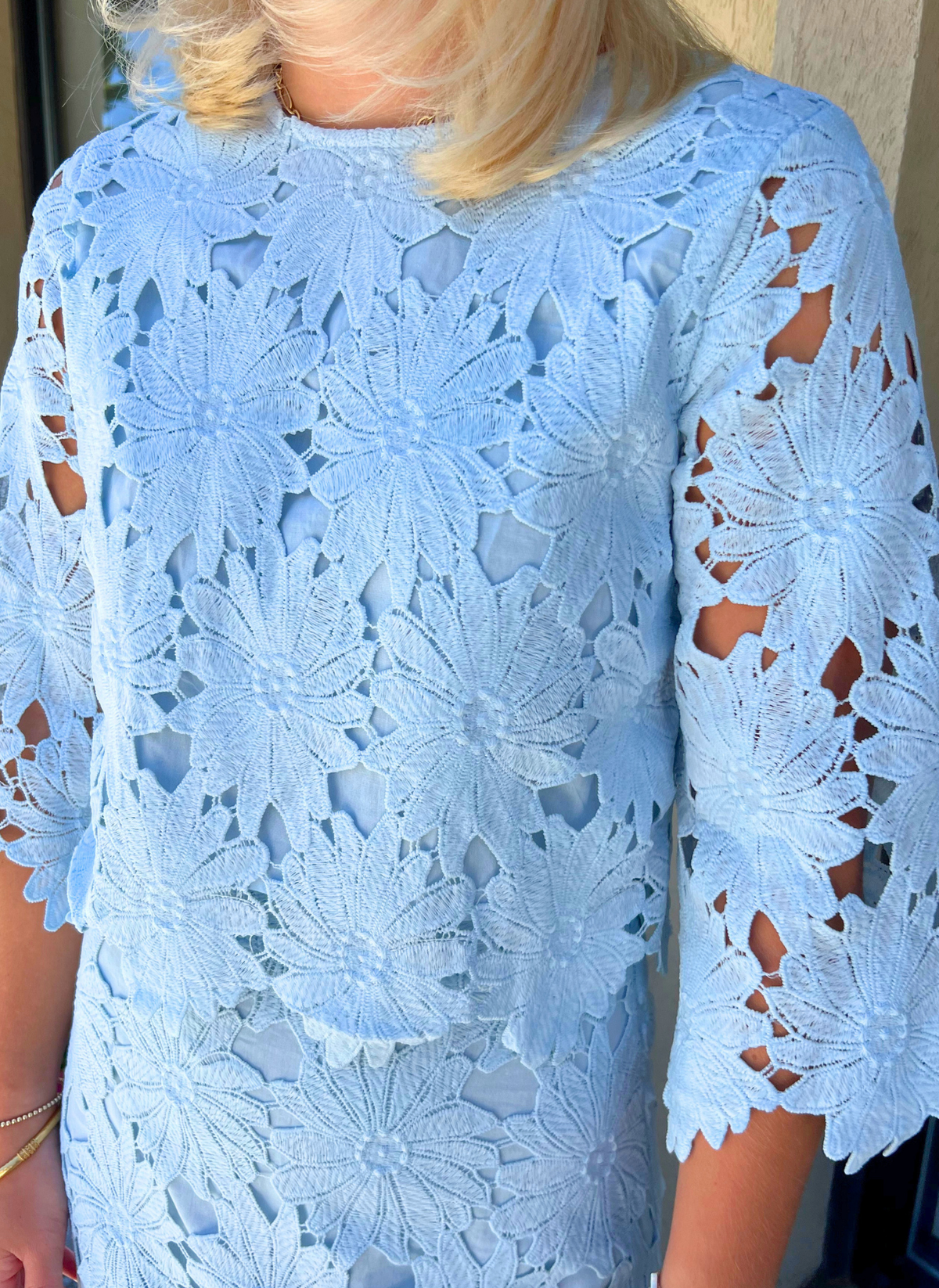 Garden Lace Skirt Set
