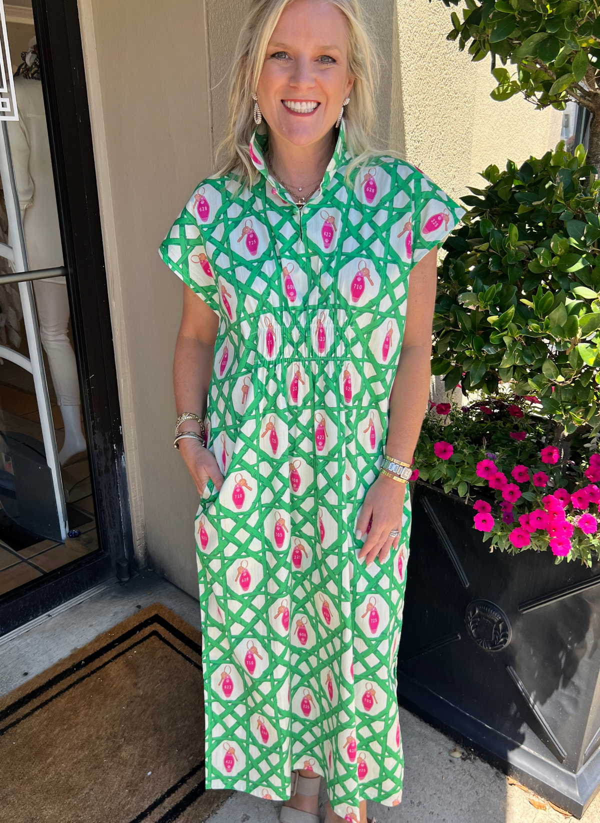 June Caftan - Pool Party