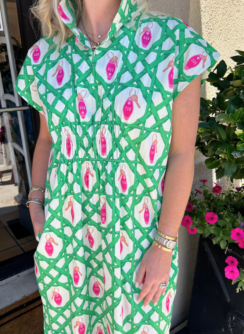 June Caftan - Pool Party