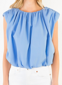 Belle Sleeveless Bubble Top