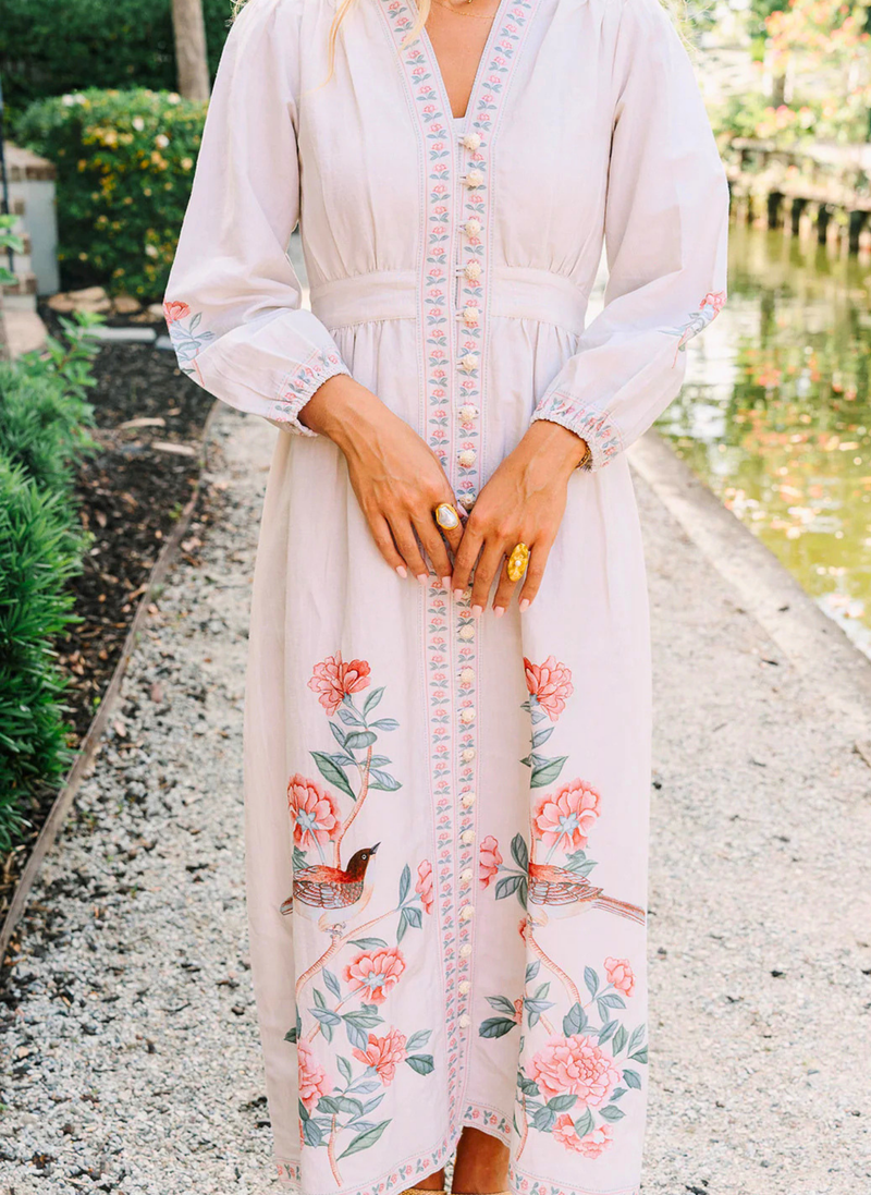 Solene Dress - Gardenia