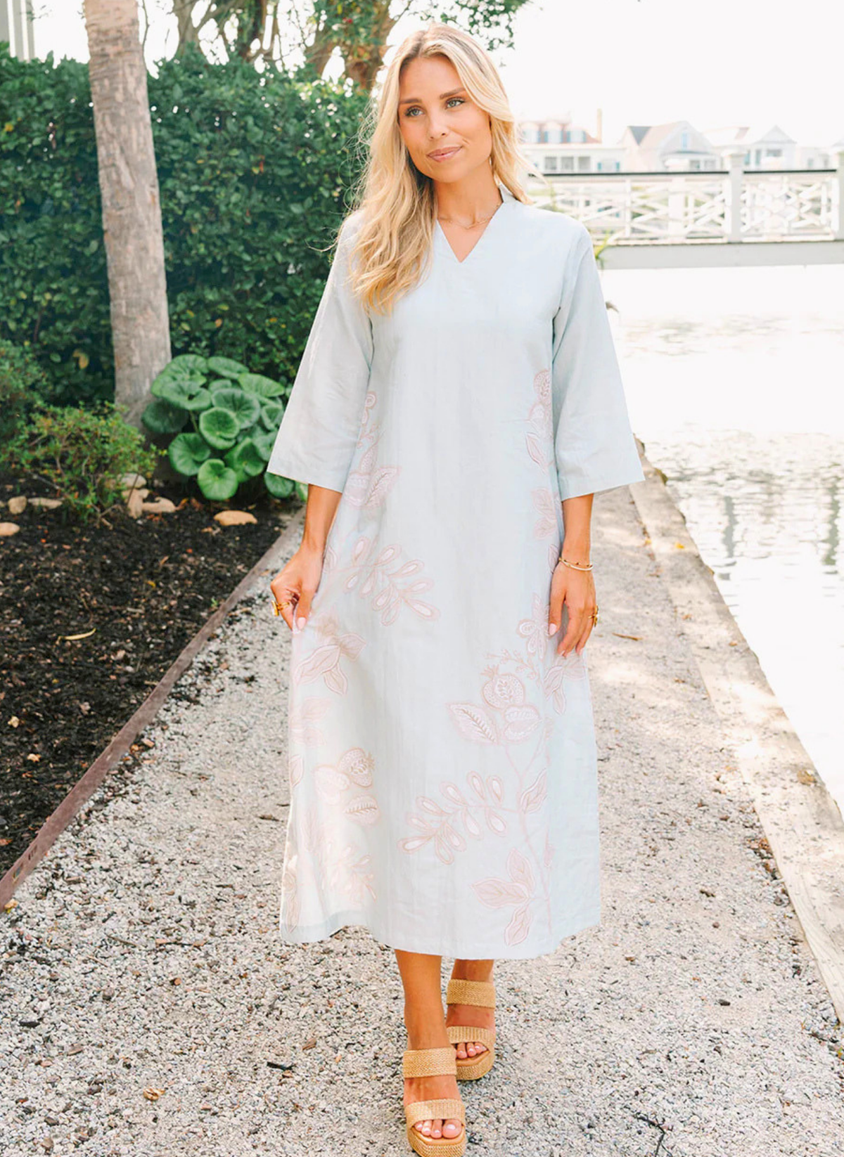 Eloise Maxi Dress - Frosted Mint