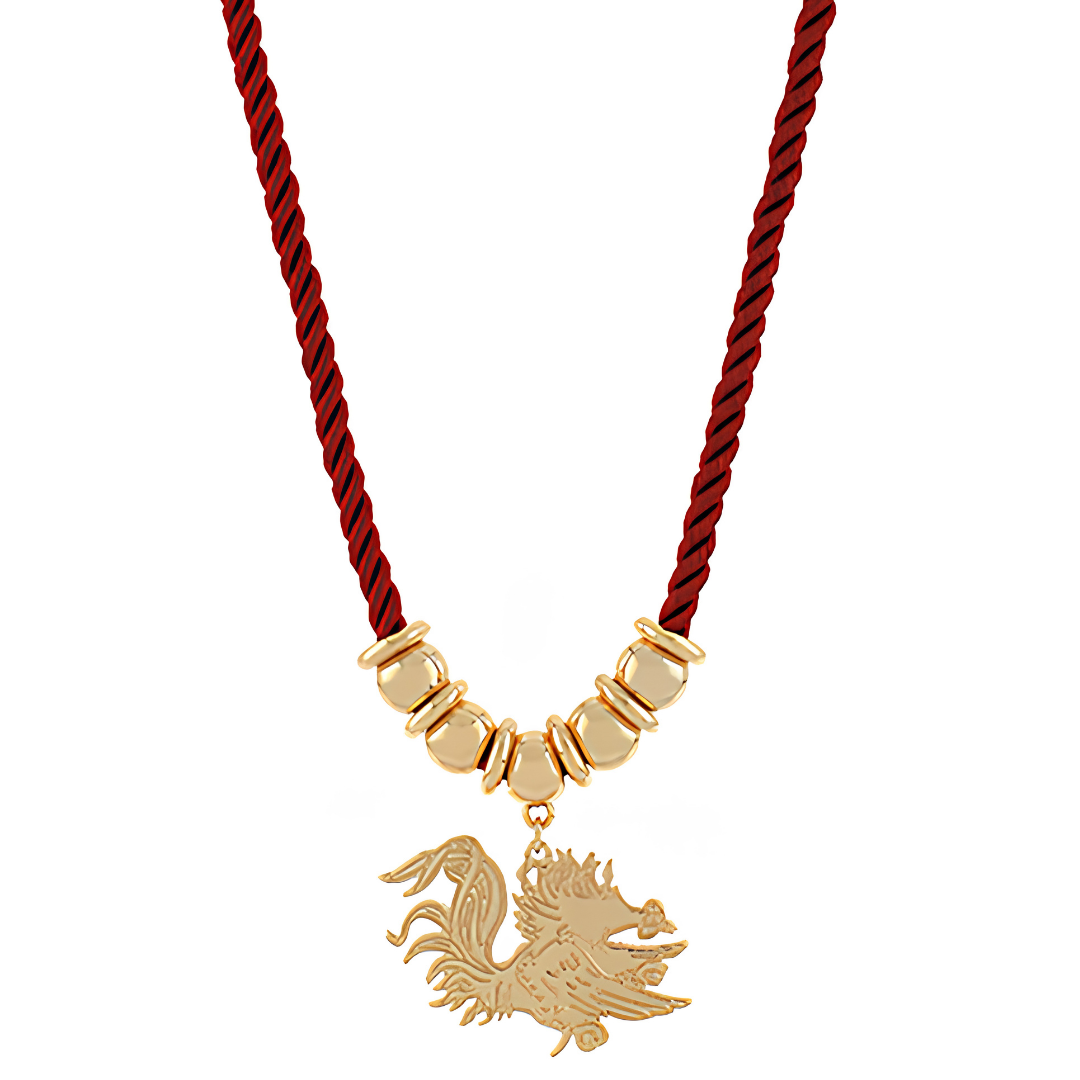 Gameday Cord Pendant Necklace