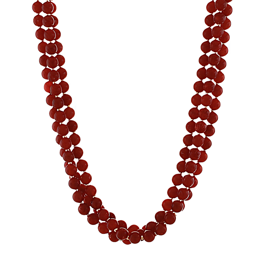 Gameday Layered Bead Necklace
