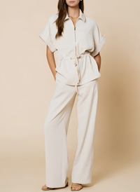 The Mia Luxe Top & Pant Set