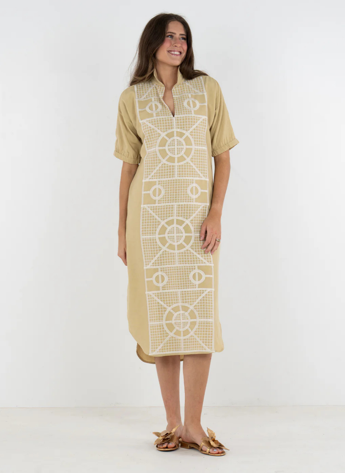 Poppy Caftan - Trellis