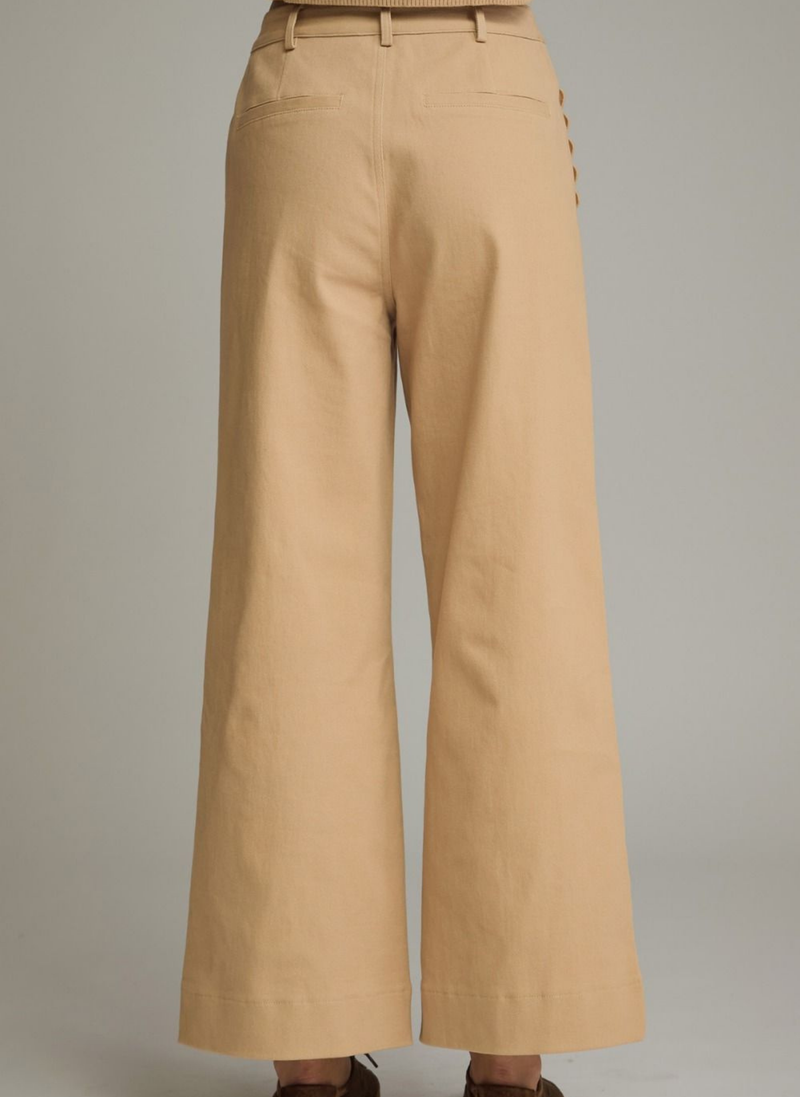 Scarlet Scalloped Pocket Pant
